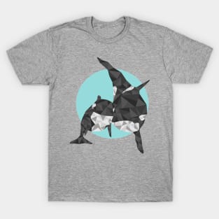 Geometric Orcas T-Shirt